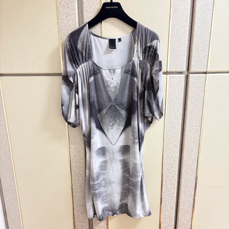 44）Faith Connecxion萬元精品柔軟涼感洋裝 M-L可穿 95成新-0