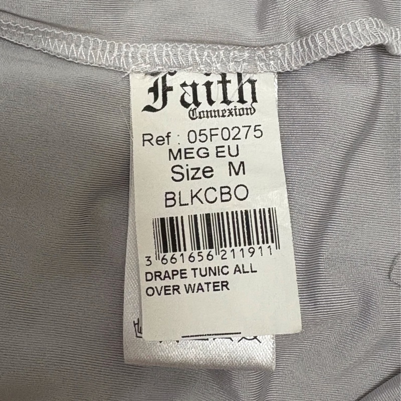 44）Faith Connecxion萬元精品柔軟涼感洋裝 M-L可穿 95成新-7