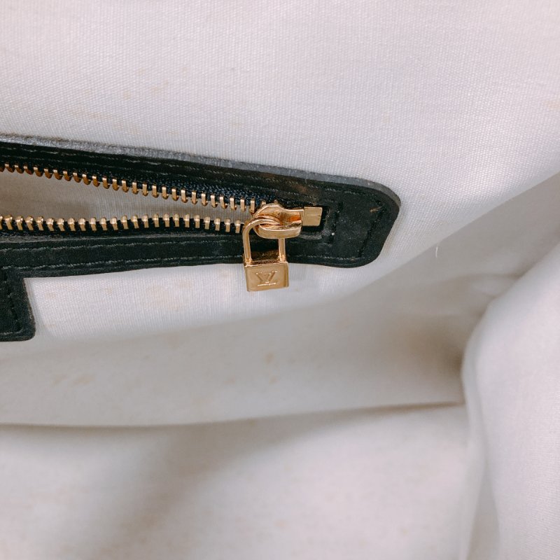 MS0294 路易威登 大號 中古 老花 帆布 醫生包 灰色 Louis Vuitton GM Josephine Monogram Canvas Grey x GHW-24