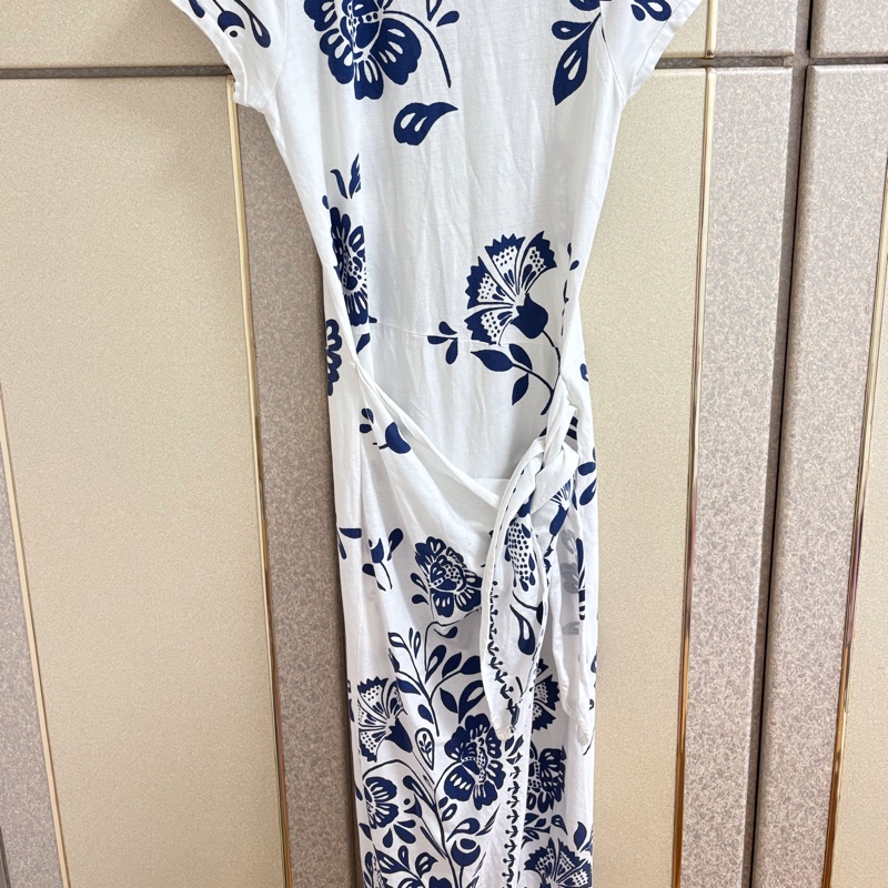 27）Ralph Lauren 正品棉質綁帶長洋 XS-M可穿 9成新-5