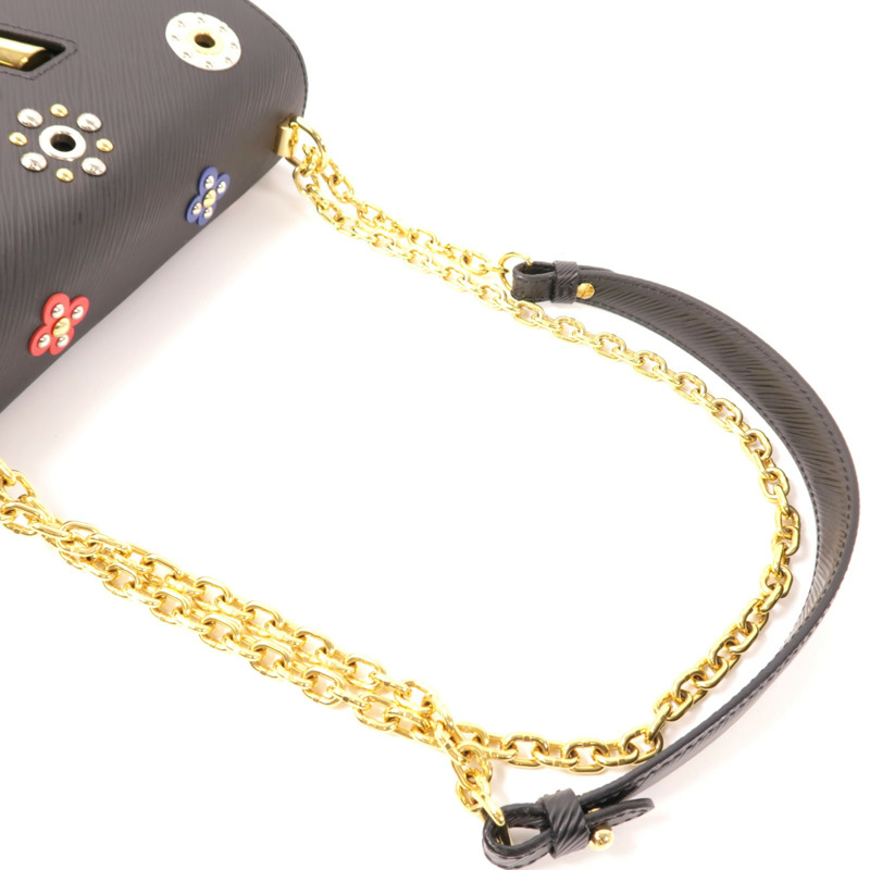 LOUIS VUITTON Epi Mechanical Flowers Twist金扣肩背袋-7