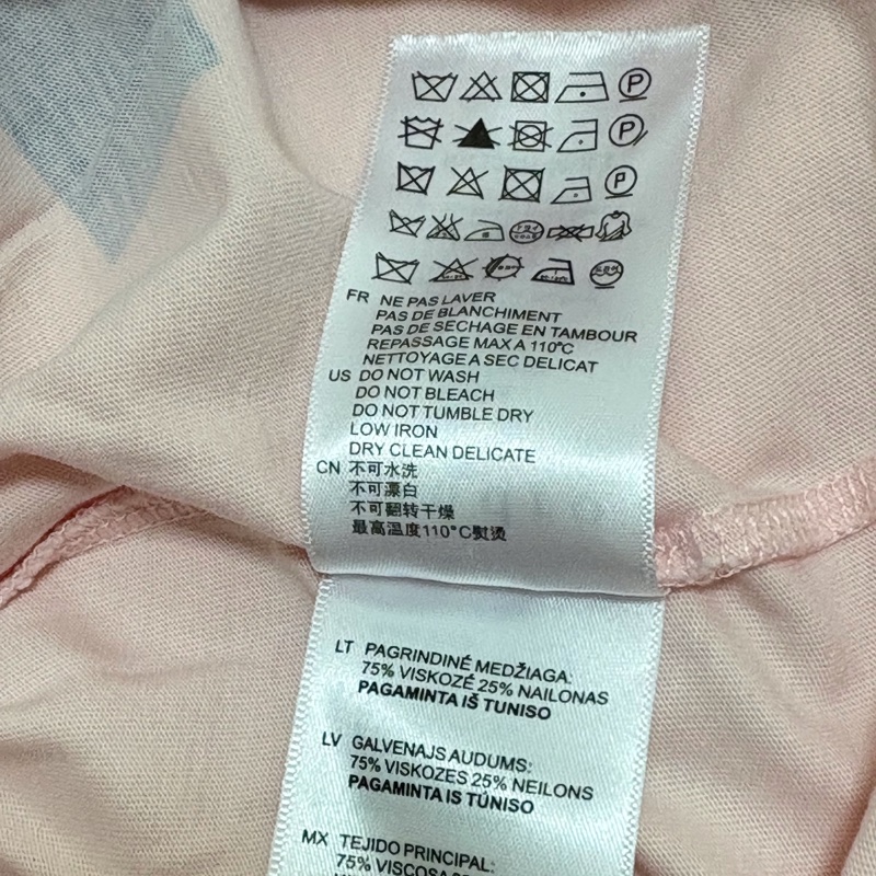 27)Sandro正品粉色棉質上衣 1號 S-L可穿-4