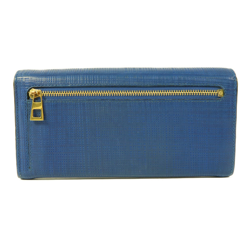 LOEWE 牛皮皮革Long Wallet金扣長錢包-1