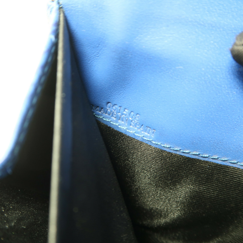 LOEWE 牛皮皮革Long Wallet金扣長錢包-6