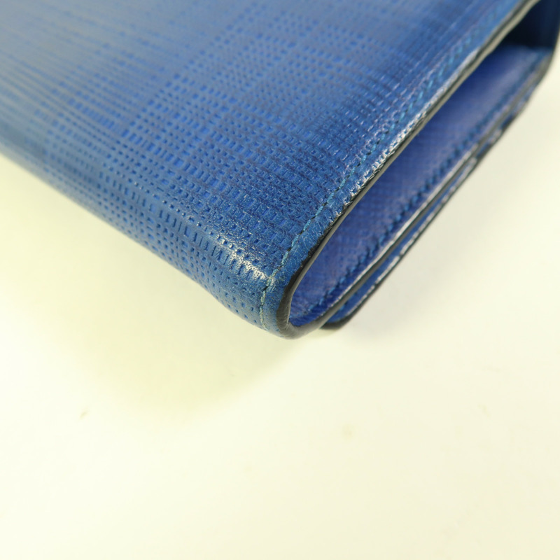 LOEWE 牛皮皮革Long Wallet金扣長錢包-11