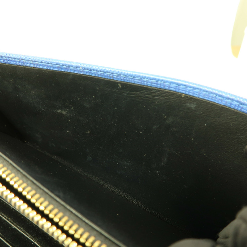 LOEWE 牛皮皮革Long Wallet金扣長錢包-13