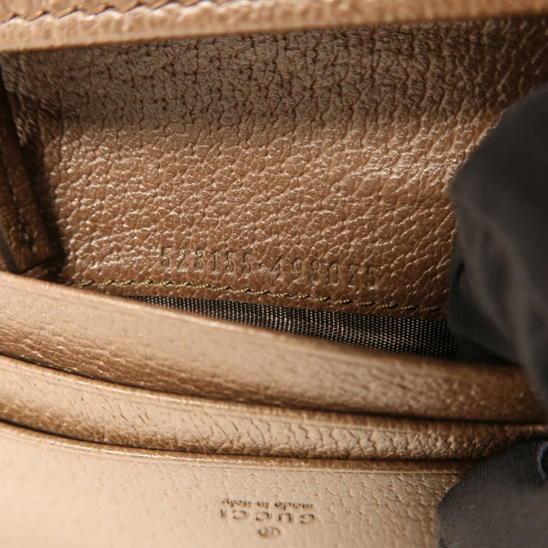 GUCCI 塗層帆布GG Ophidia Bifold Wallet金扣錢包-7
