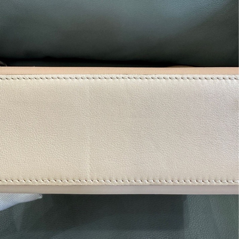 Delvaux 德爾沃 tempete mini 粉色拼色 小號 底長約20~-14