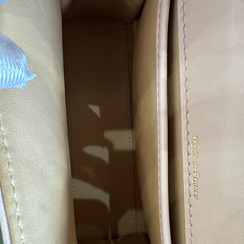 Delvaux 德爾沃 tempete mini 粉色拼色 小號 底長約20~-18