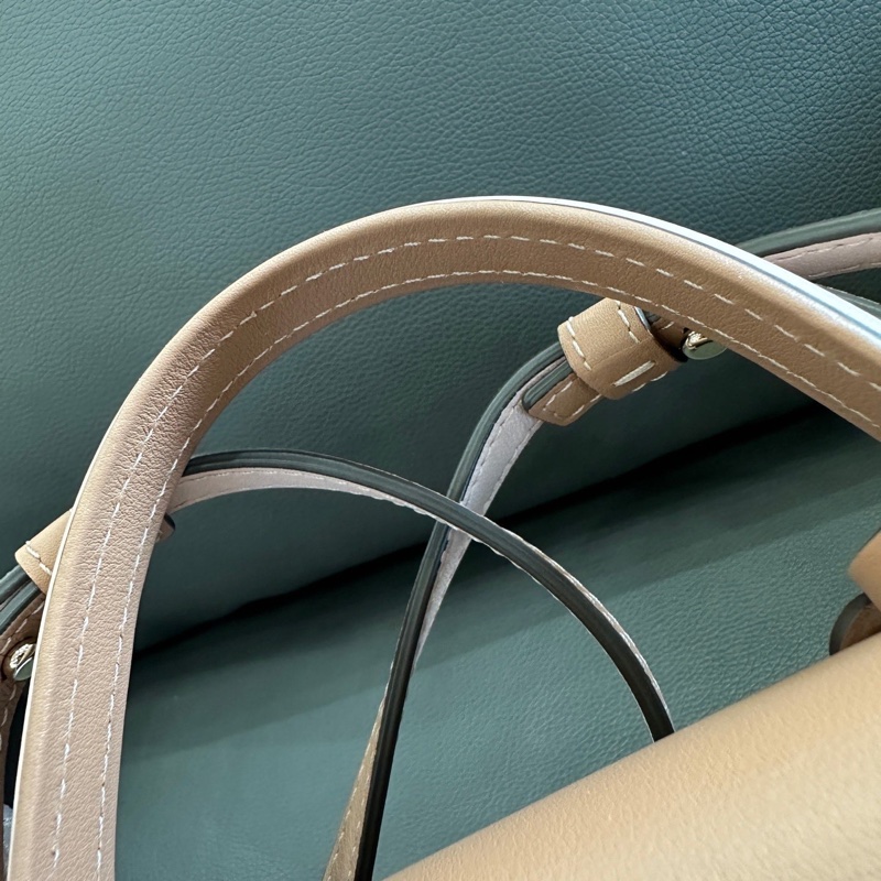 Delvaux 德爾沃 tempete mini 粉色拼色 小號 底長約20~-25