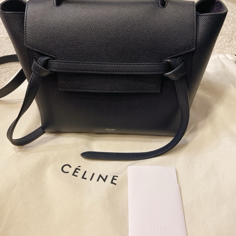 CELINE鯰魚包（中包）海軍藍-13
