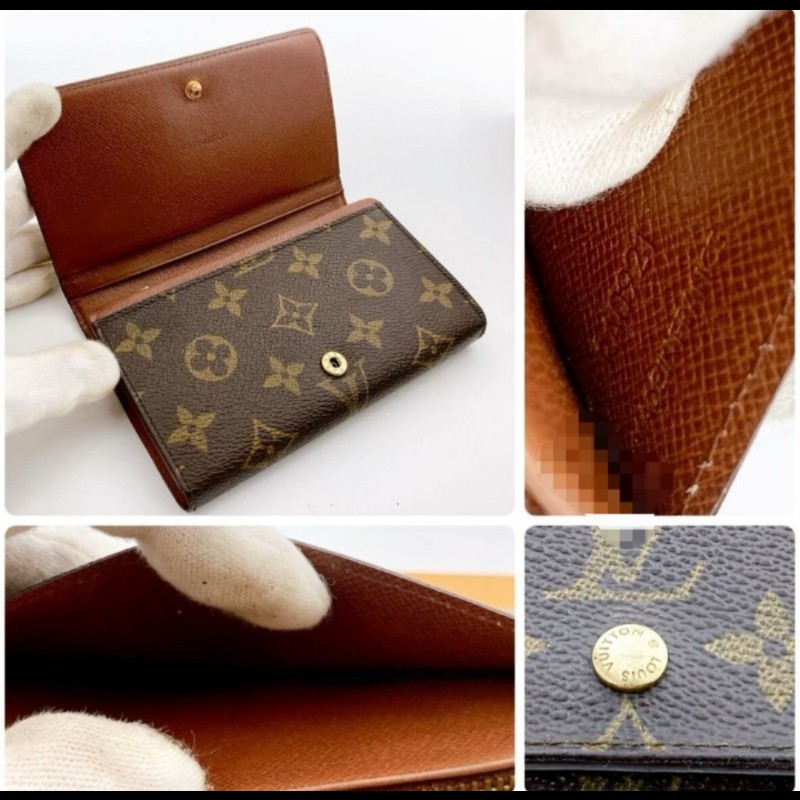 日本二手/LV中夾/拉鏈零錢包-10