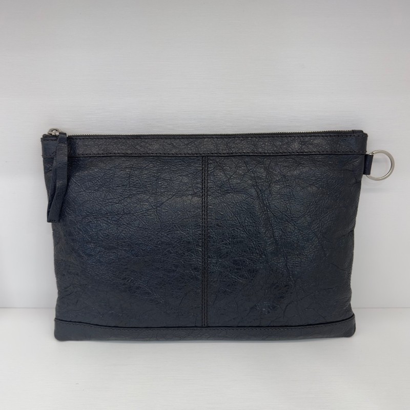 巴黎世家/Balenciaga機車 收納包羊皮 手拿包
尺寸32*1*22-2