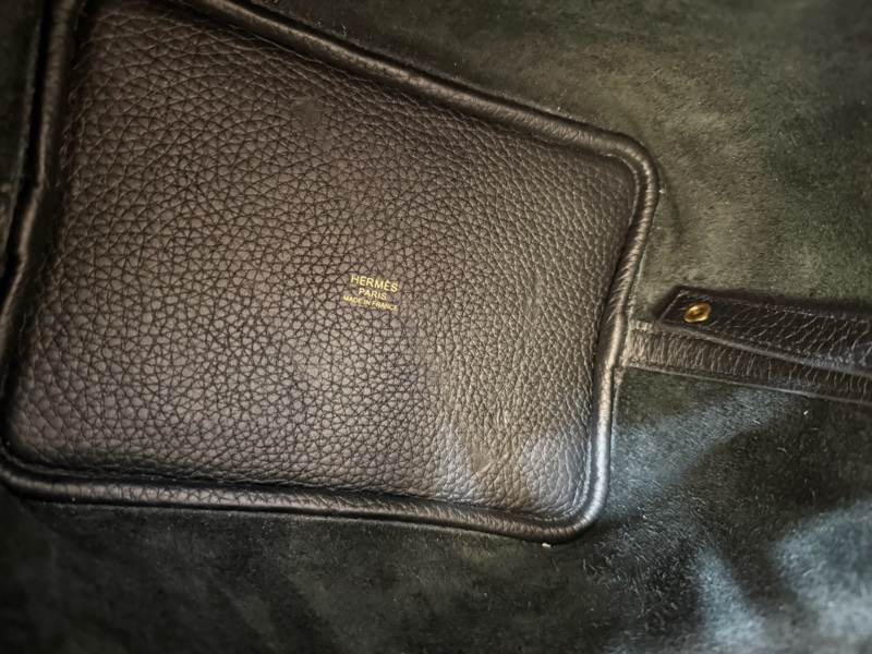 「M.Y精品」 Hermes picotin 18 菜籃子18 黑色金釦-3