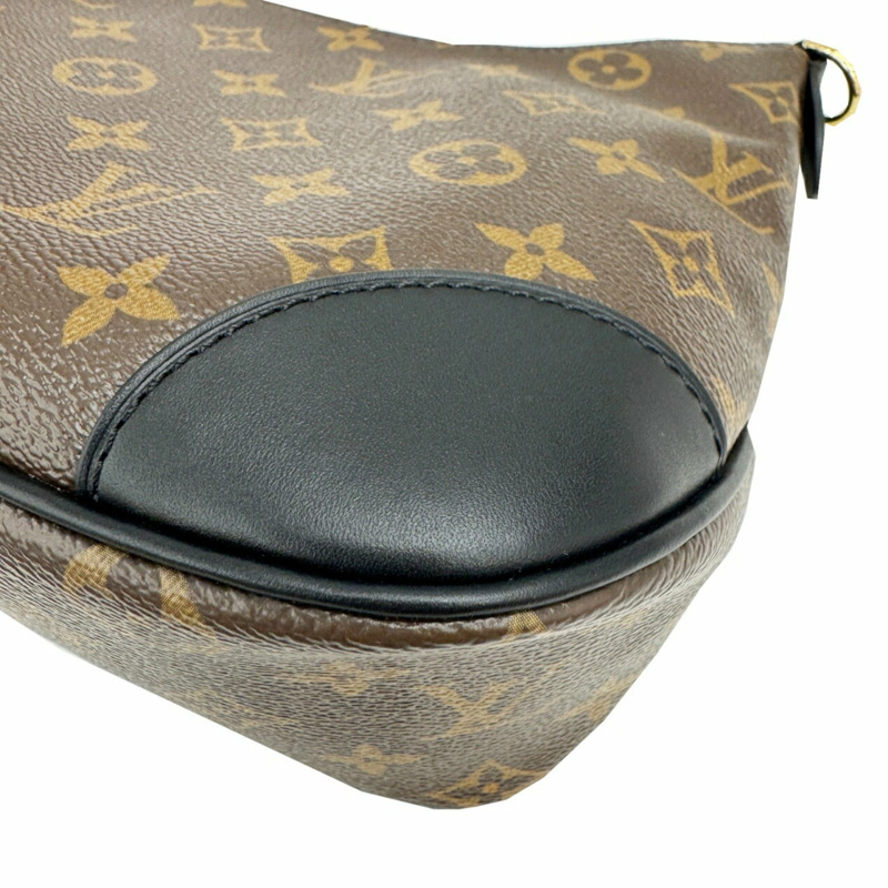 LOUIS VUITTON Boulogne PM M45831 單肩包,三用,字母,棕色,黑色,RFID,女款-7