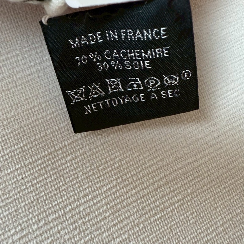 HERMES「Clair de Lune」140喀什米爾與真絲混紡方巾-3