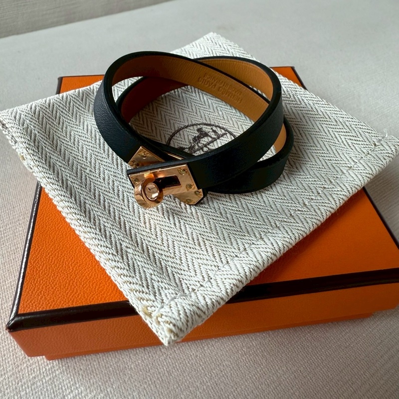 HERMES Mini Kelly Double Tour手環-0