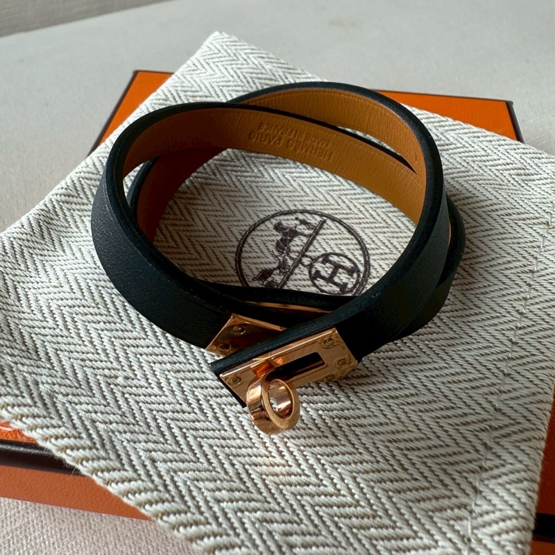 HERMES Mini Kelly Double Tour手環-4