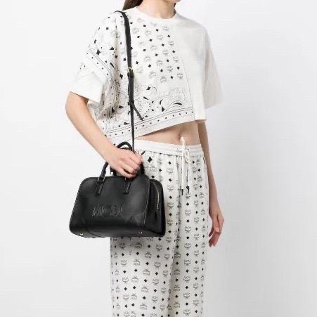 MCM aren boston bag-4