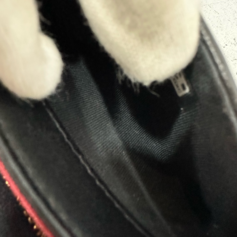 chanel Ap1790 黑色羊皮金釦短夾 卡夾 19-21