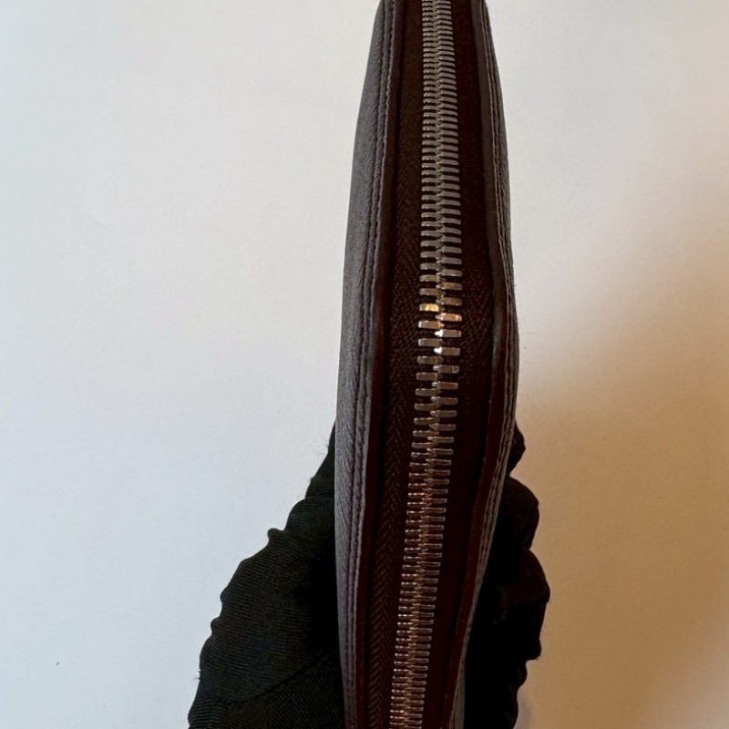 Hermes 咖皮底鑰匙絲巾圖購物包-11