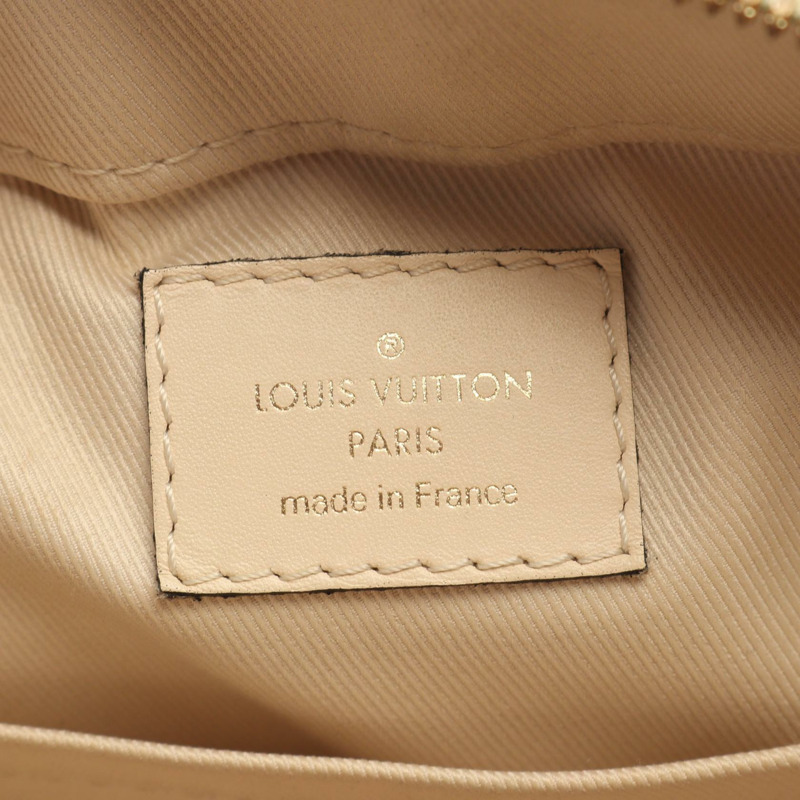 LOUIS VUITTON Saintonge 斜背包 M43559 Monogram 皮革 棕色-3