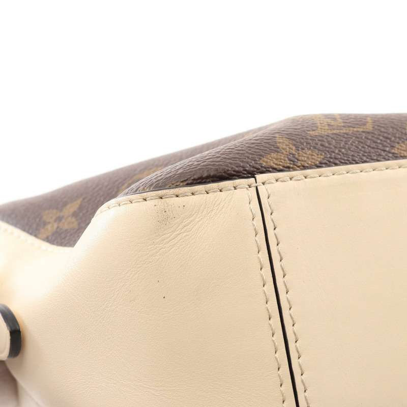 LOUIS VUITTON Saintonge 斜背包 M43559 Monogram 皮革 棕色-8