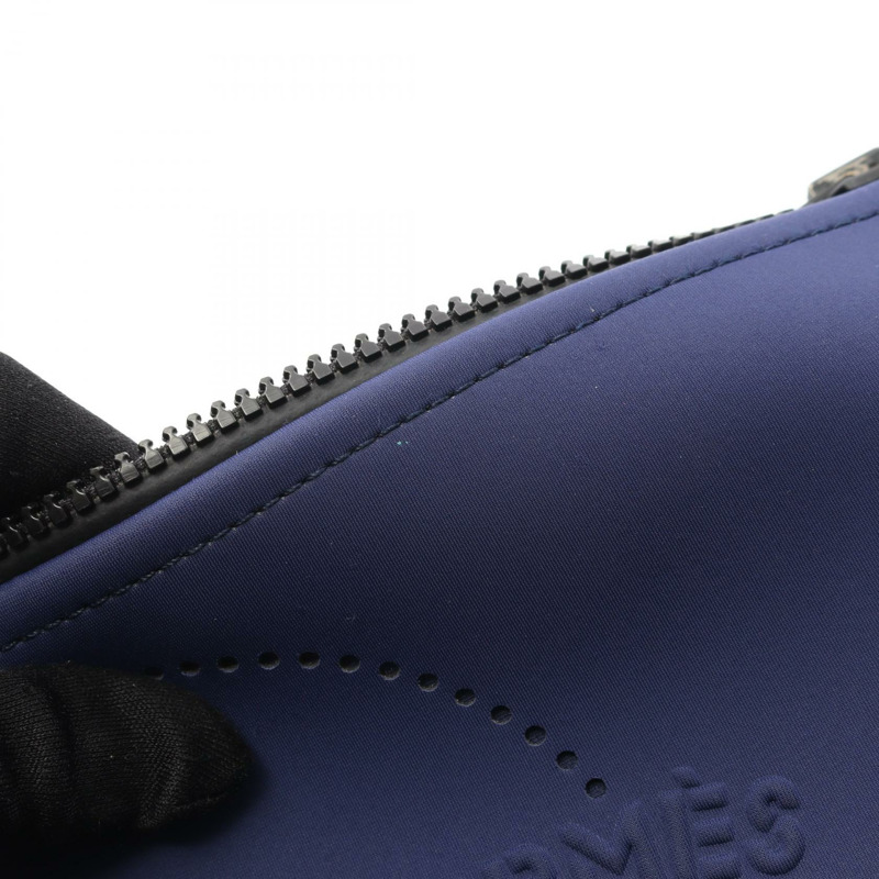 愛馬仕 Neobain PM Poulpe Fiction 手拿包 藍色 二手 女士-4