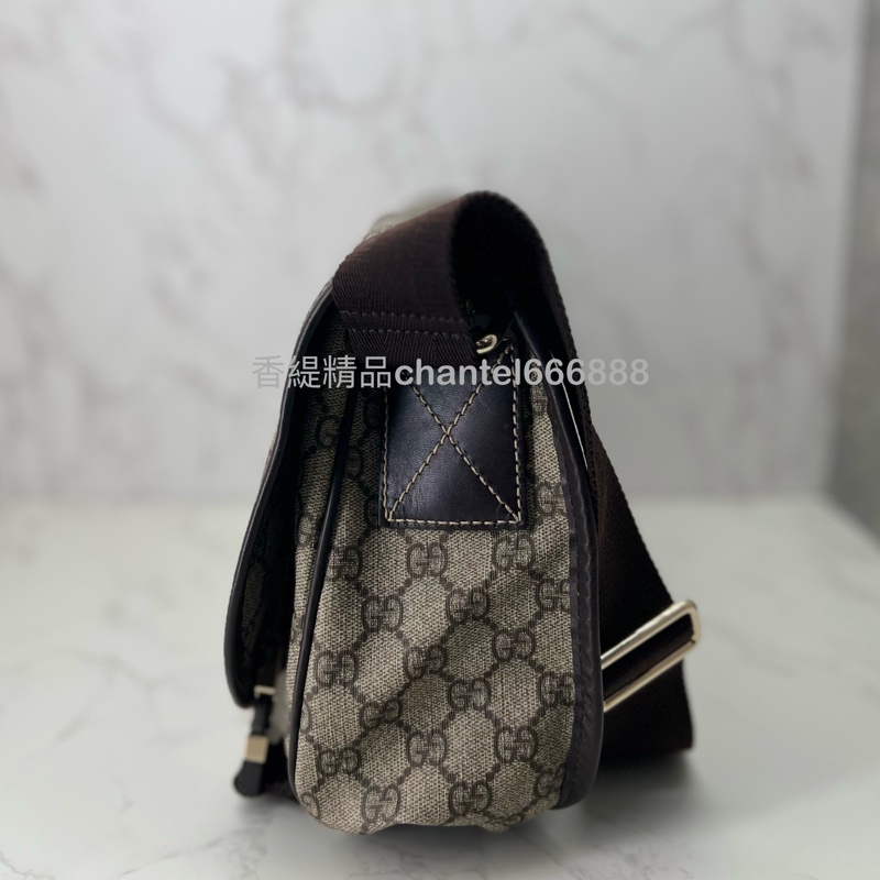 💗香緹國際精品💗 Gucci 原色老花翻蓋肩背包 包況好-2