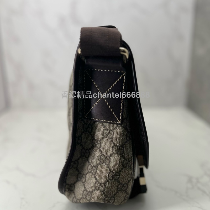 💗香緹國際精品💗 Gucci 原色老花翻蓋肩背包 包況好-3