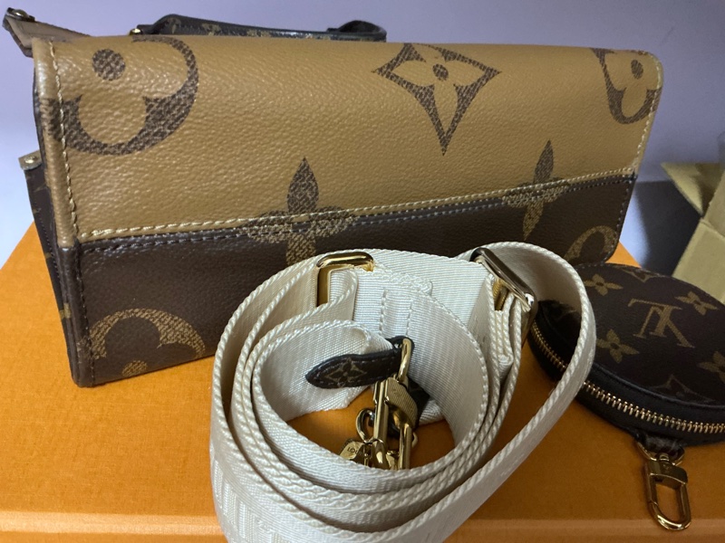 Lv M47373晶片款手提斜包on the go-6