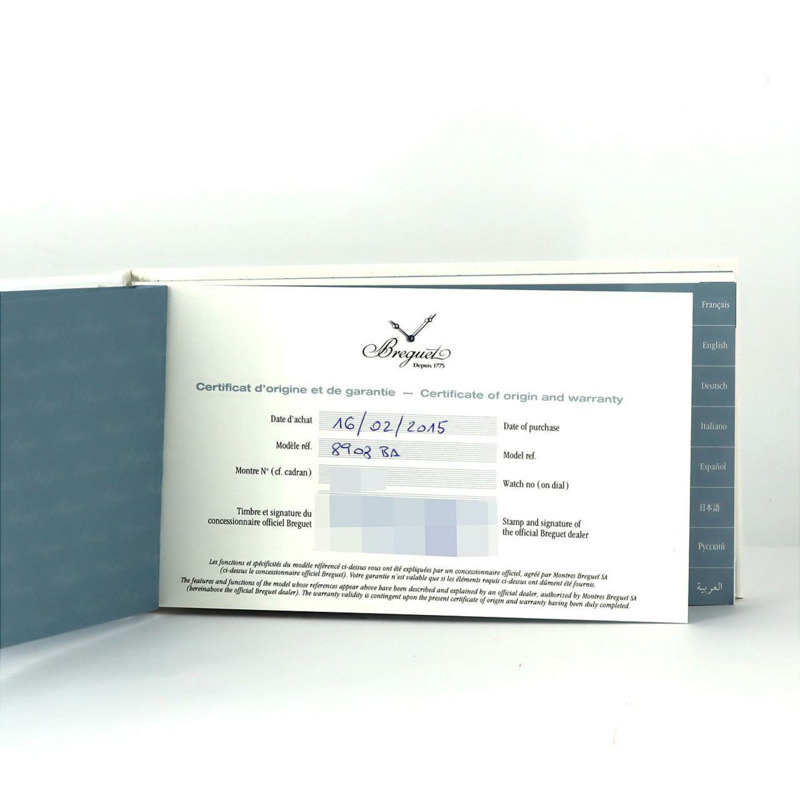 寶璣那不勒斯王后系列 YG D 8908BA 52 864 DOOD 自動腕錶-8