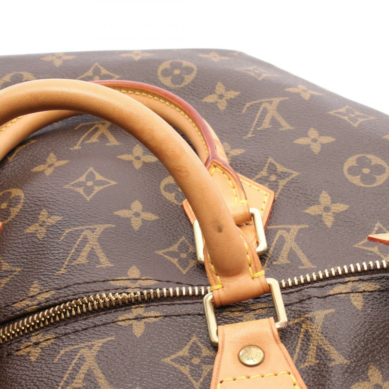 LOUIS VUITTON Speedy 40 手提包 M41522 Monogram 帆布皮革棕色二手女士-6
