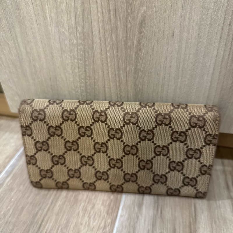 Gucci 老花長夾-1