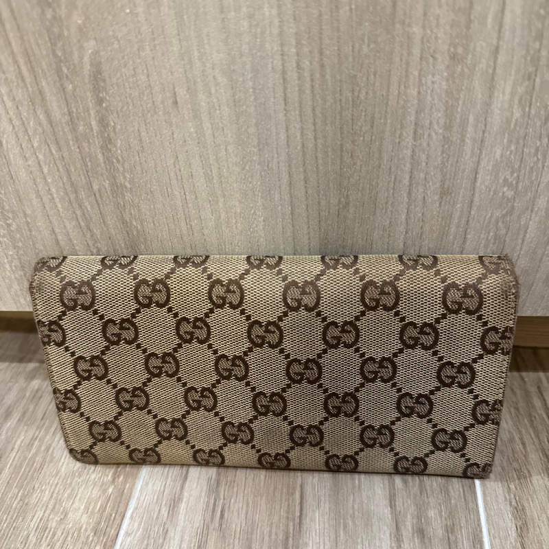 Gucci 老花長夾-6