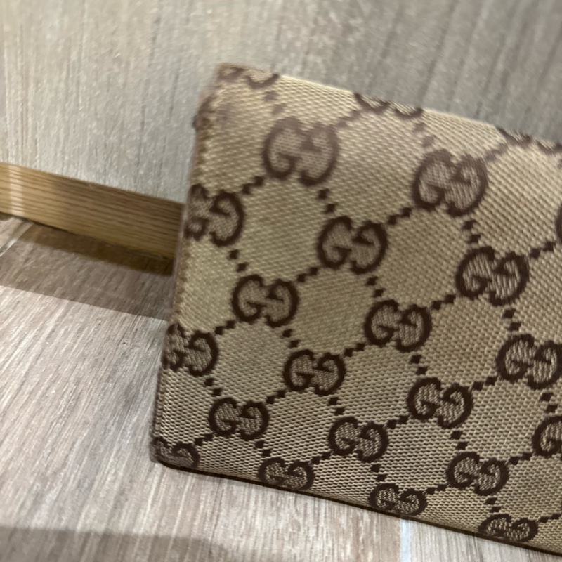 Gucci 老花長夾-7