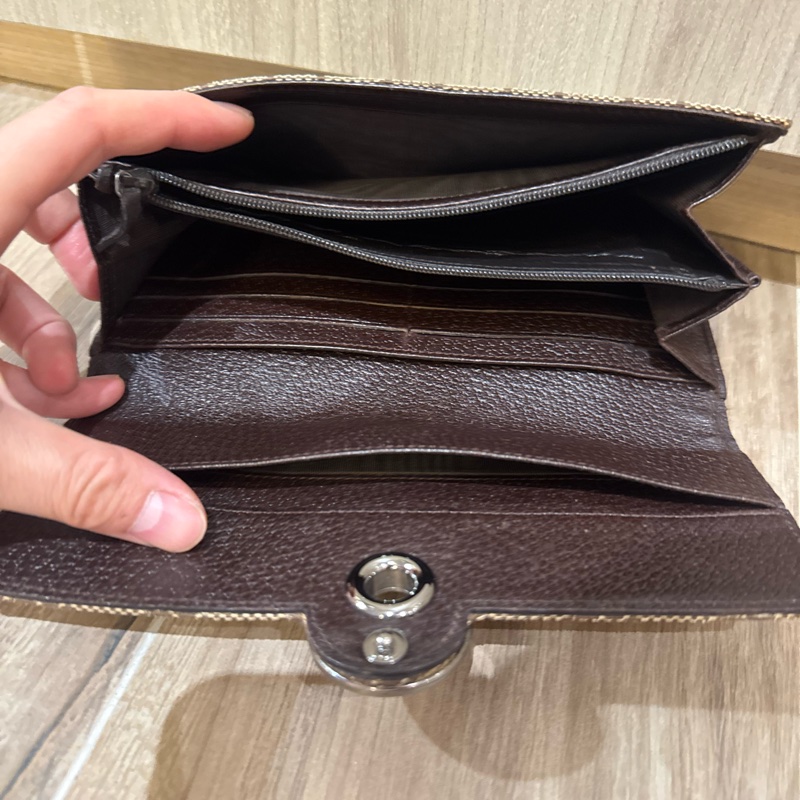 Gucci 老花長夾-8