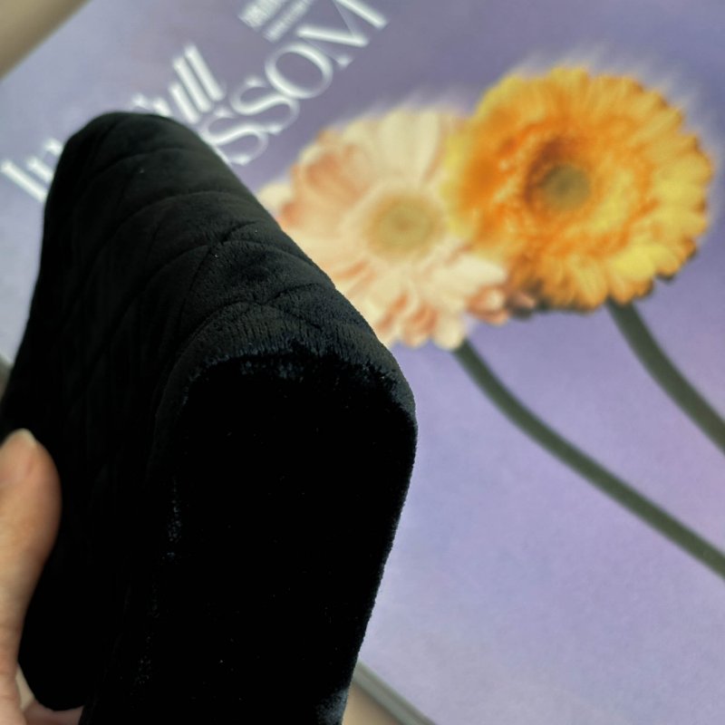 老香奶奶收藏品等級 ::CHANEL:: 香奈兒 天鵝絨內裏帆布紅寶石釦式雙層小功能包 錢包-6