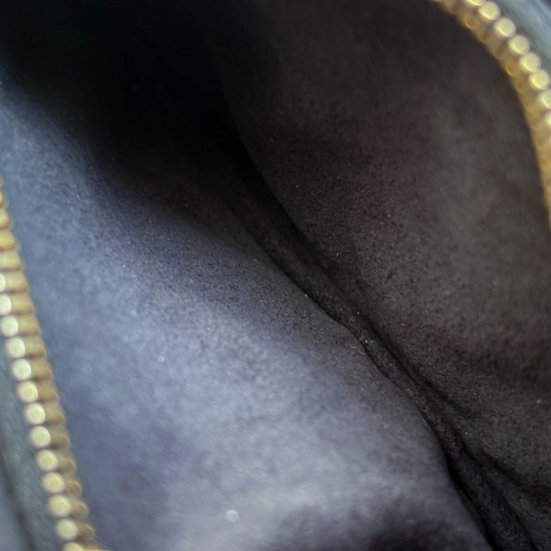 老香奶奶收藏品等級 ::CHANEL:: 香奈兒 天鵝絨內裏帆布紅寶石釦式雙層小功能包 錢包-12