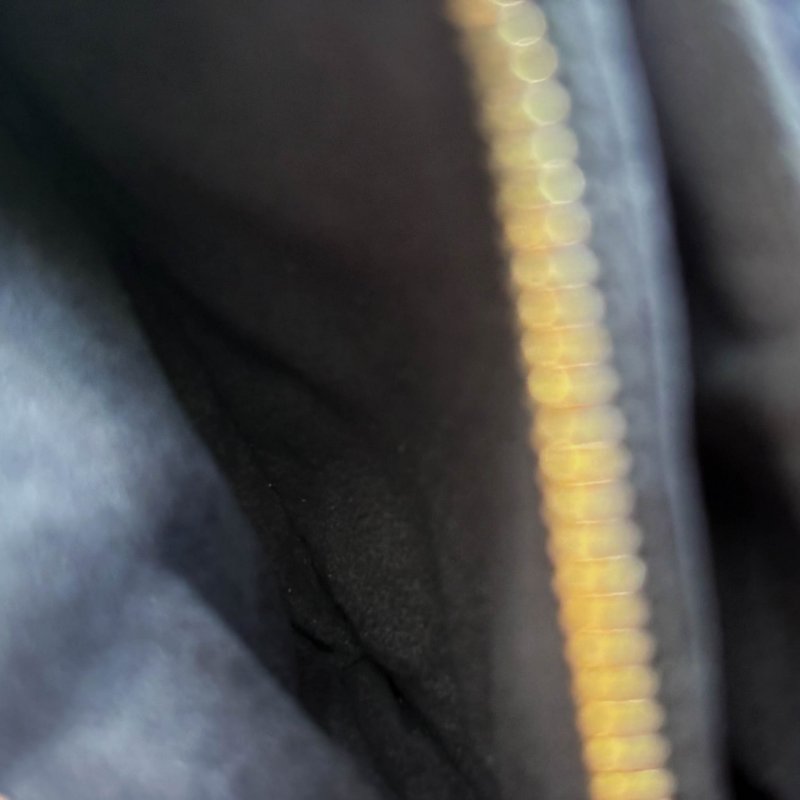 老香奶奶收藏品等級 ::CHANEL:: 香奈兒 天鵝絨內裏帆布紅寶石釦式雙層小功能包 錢包-14