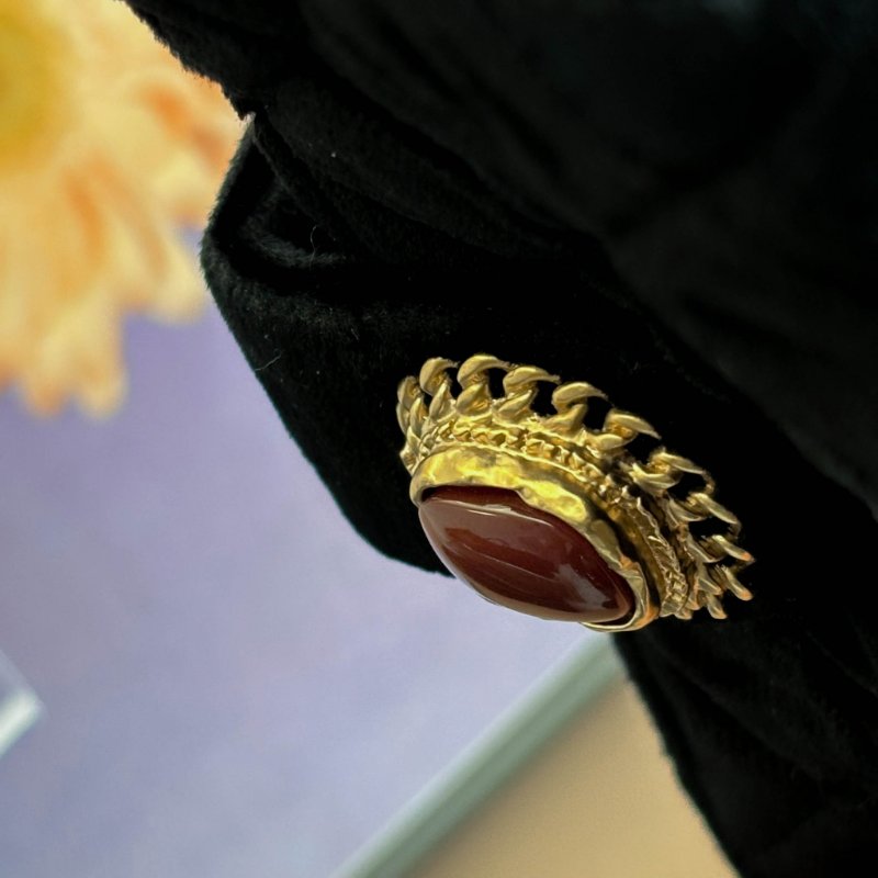 老香奶奶收藏品等級 ::CHANEL:: 香奈兒 天鵝絨內裏帆布紅寶石釦式雙層小功能包 錢包-19