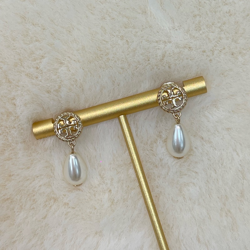 TORY BURCH 珍珠耳環 X243-0