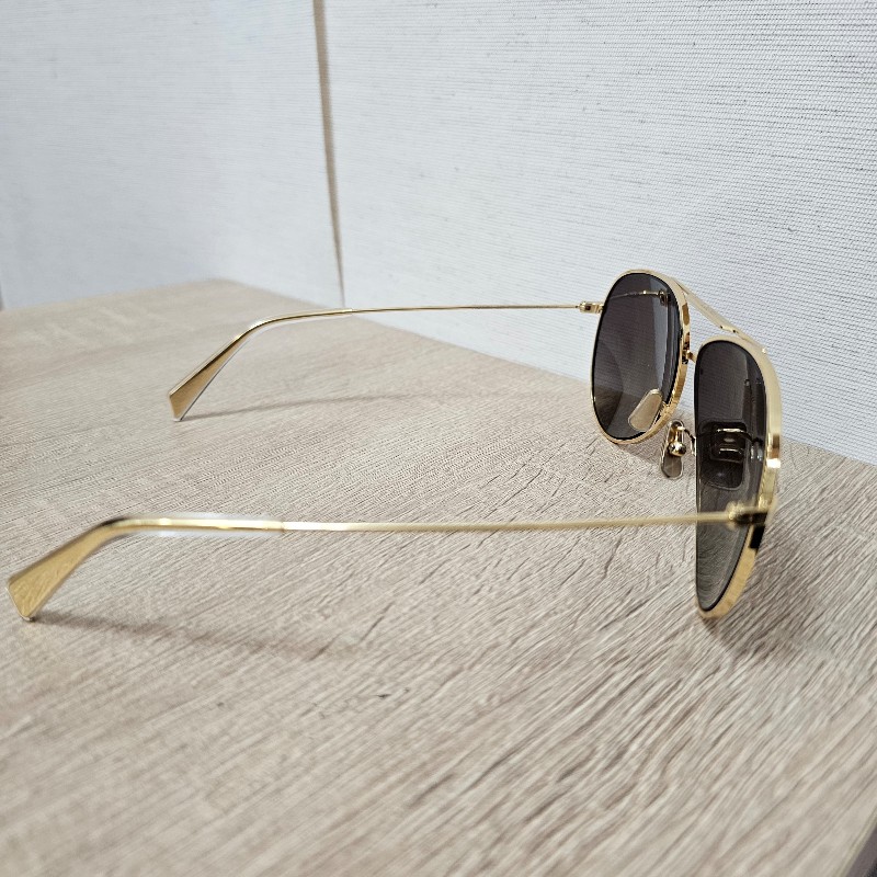 Celine 金屬框茶色飛行員太陽眼鏡-1