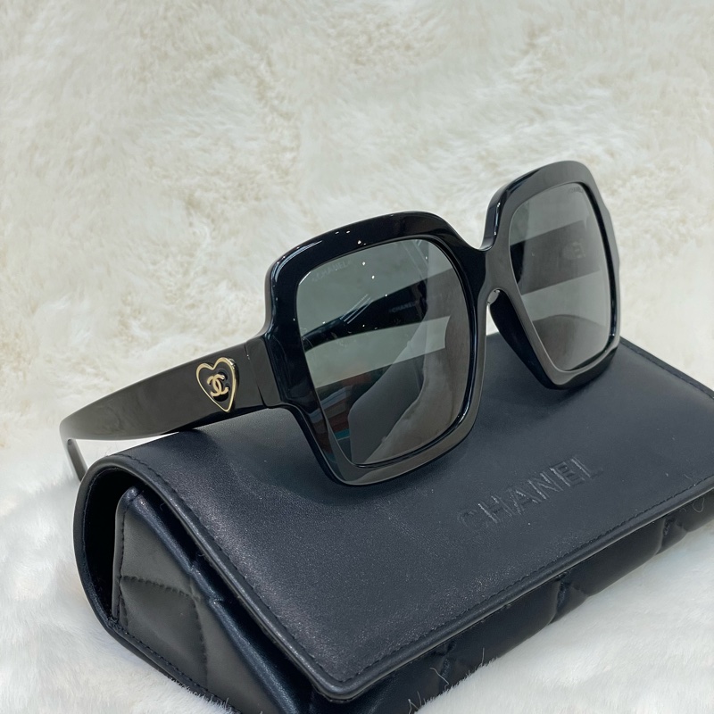 CHANEL 經典愛心logo太陽眼鏡 I336NY-0
