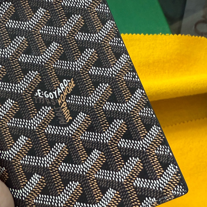 goyard 護照夾 黑色 經典款 巴黎總店購入-2