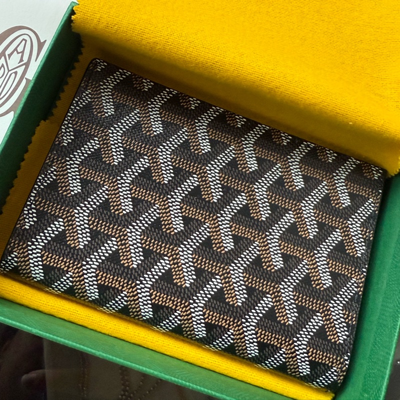goyard 護照夾 黑色 經典款 巴黎總店購入-4