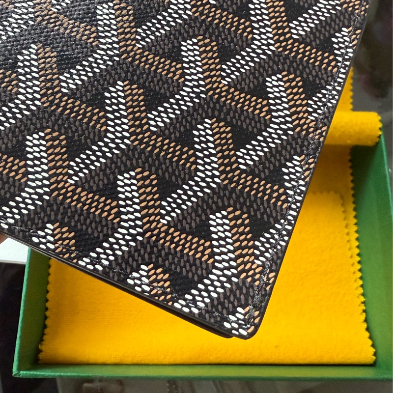 goyard 護照夾 黑色 經典款 巴黎總店購入-7