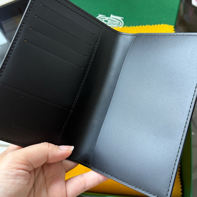 goyard 護照夾 黑色 經典款 巴黎總店購入-8