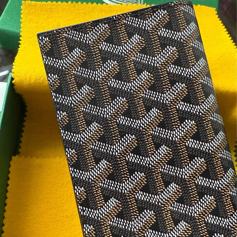 goyard 護照夾 黑色 經典款 巴黎總店購入-11