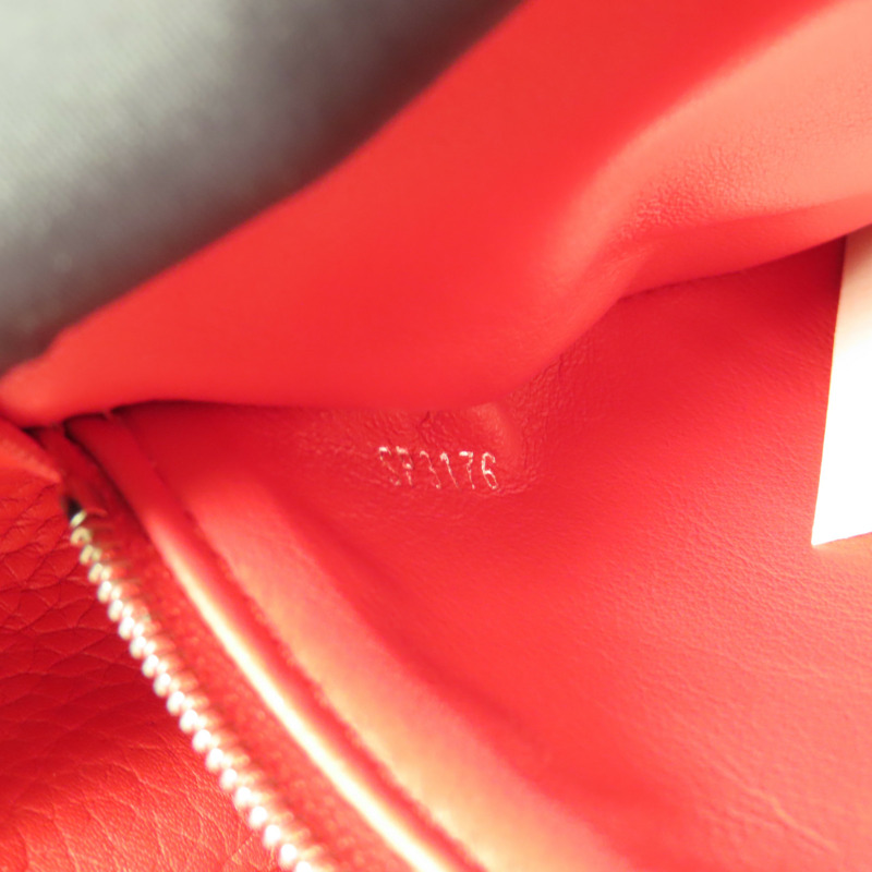 LOUIS VUITTON Taurillon Capucines BB銀扣手挽肩背兩用袋-6